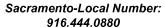 Sacramento Area Number