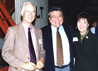 Bob with Howard Beeman and Sandy Dunn