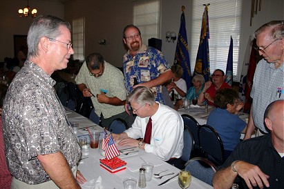 John Munn at 2004 Yolo County Veterans fundraiser dinner.