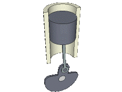 animation of an engine cylinder