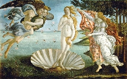 "The Birth of Venus" by Sandro Botticelli